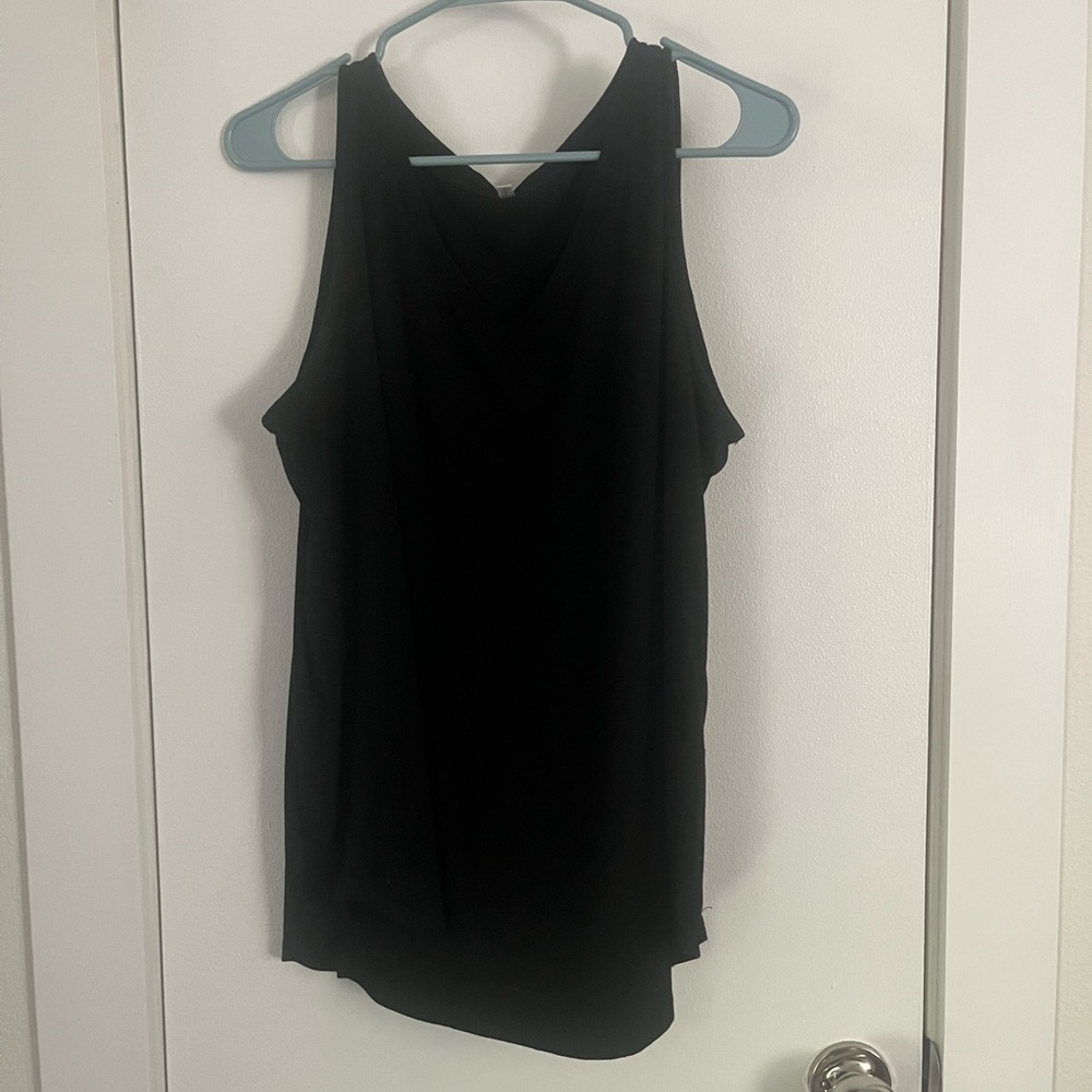 Black Sleeveless Top